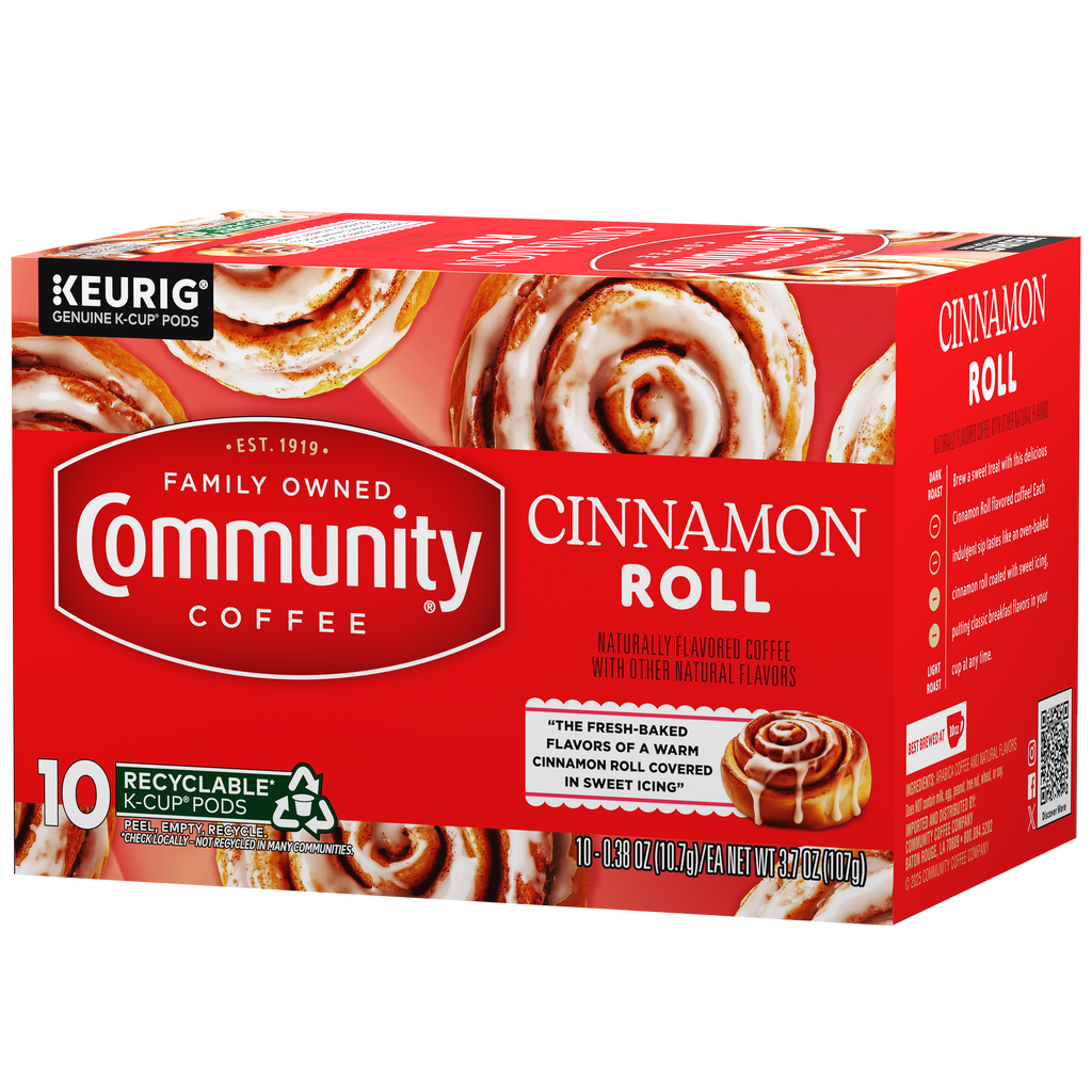 Cinnamon Roll K-Cup® Pods | Community Coffee