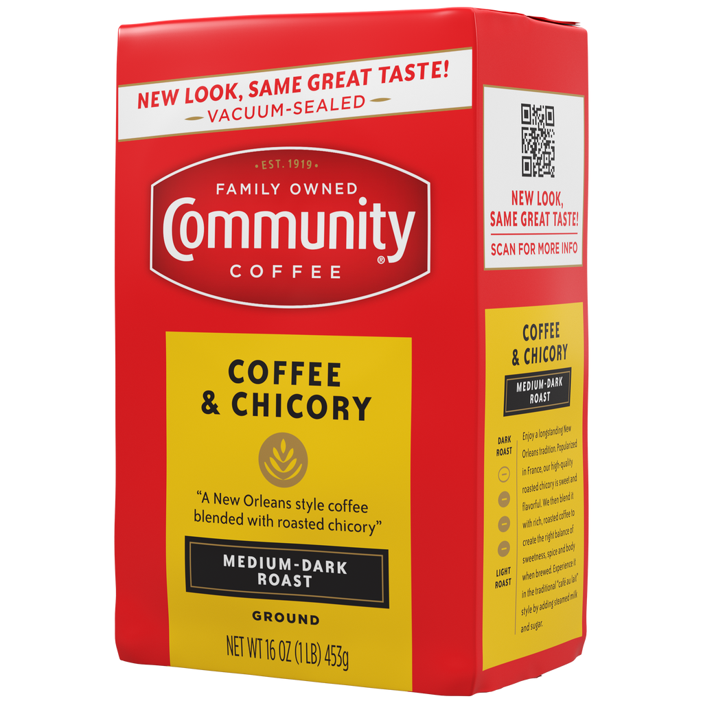 Coffee & Chicory Vacuum-Sealed Coffee | Community Coffee