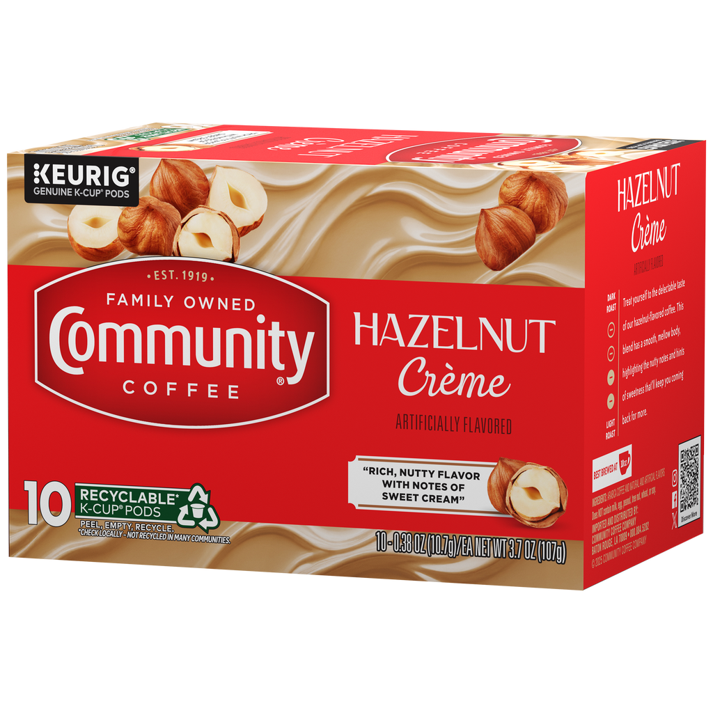 Hazelnut Crème K-Cup® Pods | Community Coffee