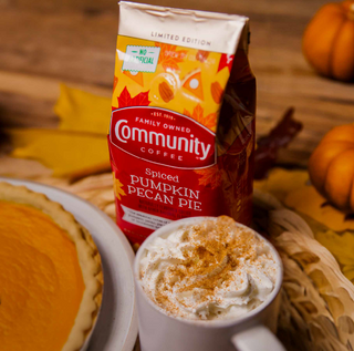 Spiced Pumpkin Pecan Pie Latte