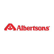 The Albertsons grocery store logo in red text.