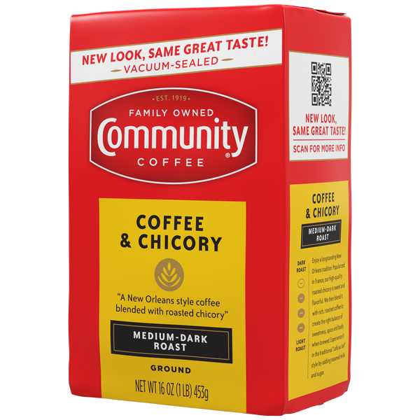 Coffee & Chicory Vacuum-Sealed Coffee | Community Coffee
