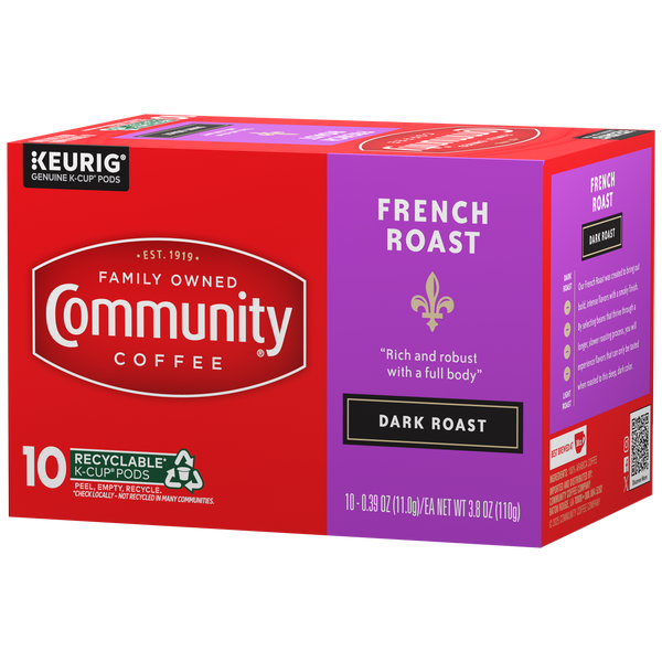 French Roast K-Cup® Pods | Community Coffee