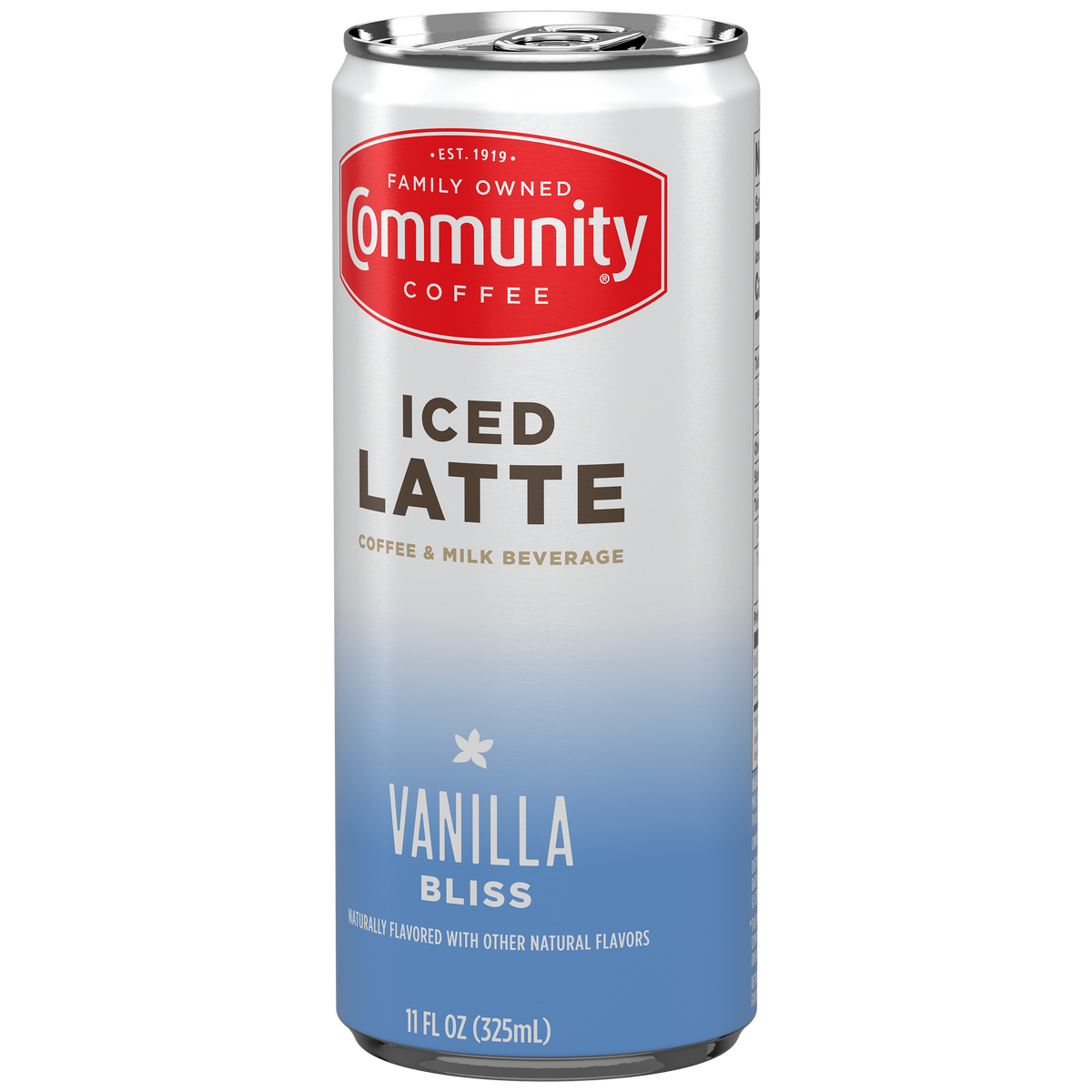 Community Coffee Vanilla Bliss Iced Latte